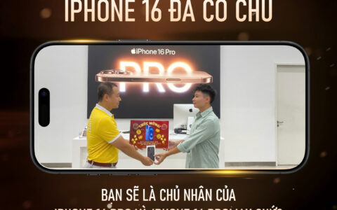 IPhone 16 đầu tiên phiên livestream 27/09/2024 đã được trao 