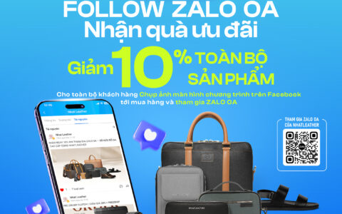 THAM GIA ZALO OA – GIẢM NGAY 10% TOÀN BỘ SẢN PHẨM 